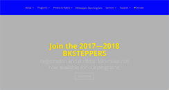 Desktop Screenshot of bksteppers.org